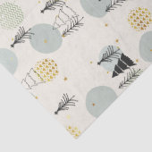 Papier Mousseline Symboles de Noël faits main Motif (Détail)