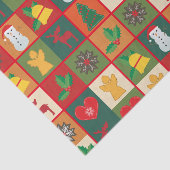 Papier Mousseline Symboles de Noël Medley Art Thunder_Cove (Détail)