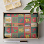 Papier Mousseline Symboles de Noël Medley Art Thunder_Cove (Cadeau)