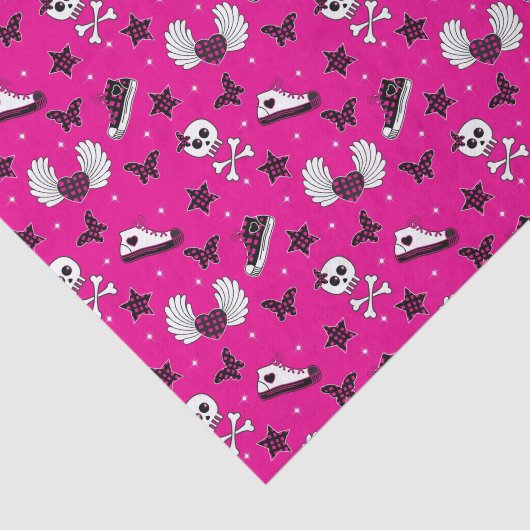 Papier Mousseline Symboles d'Emo (Détail)