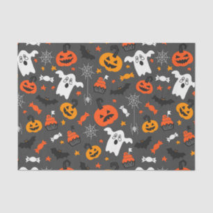 Papier Mousseline Symboles d'Halloween Cool Motif d'Halloween