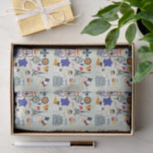 Papier Mousseline Symboles français (Cadeau)