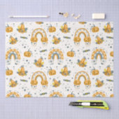 Papier Mousseline Symboles Halloween éffrayant motif (Artisanat)