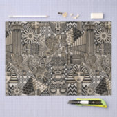 Papier Mousseline Symboles historiques anciens Style de tatouage (Artisanat)