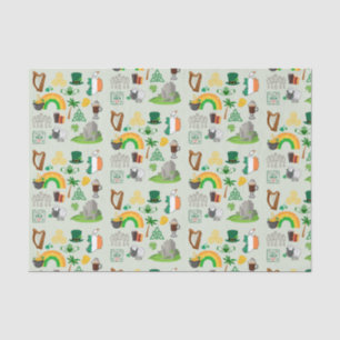 Papier Mousseline Symboles irlandais