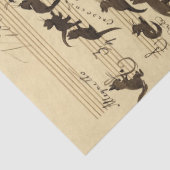 Papier Mousseline Symphonie de chat par Moritz von Schwind (Détail)