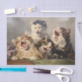 Papier Mousseline Symphonie de Kitten par Julius Adam II (Artisanat)