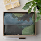 Papier Mousseline Symphony of Water Lilies Decoupage (Cadeau)