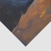 Papier Mousseline Tabby Cat contemple le ciel étoilé (Détail)