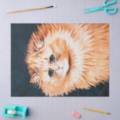 Papier Mousseline Tabby Cat de Louis Wain (Artisanat)