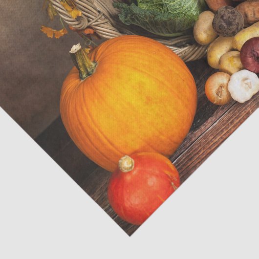 Papier Mousseline Table Bountiful Harvest (Détail)