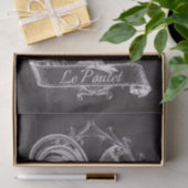 Papier Mousseline tableau chic rustique (Cadeau)