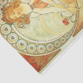 Papier Mousseline Tableau d'Alphonse Mucha (Détail)