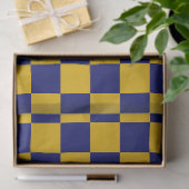 Papier Mousseline Tableau de bord jaune de la marine foncée et de la (Cadeau)