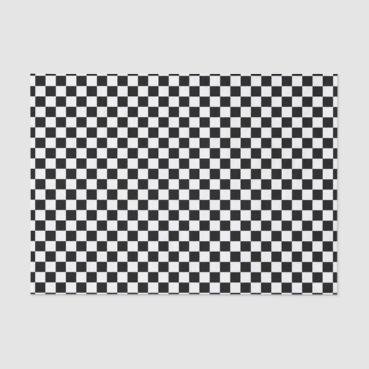 Papier Mousseline Tableau de contrôle noir et blanc (Recto)