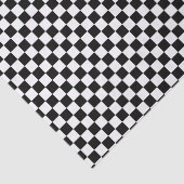 Papier Mousseline Tableau de contrôle noir et blanc (Détail)