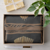 Papier Mousseline Tableau de Masque Africain par Chariklia Zarris (Cadeau)