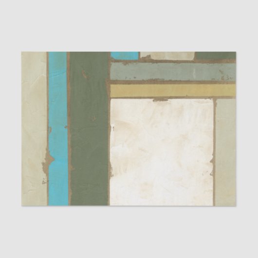 Papier Mousseline Tableau patiné de Jennifer Goldberger (Recto)