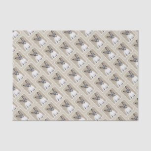 Papier Mousseline Tableau Rat Terrier - Cute Original Chien Art