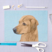 Papier Mousseline Tableau Rhodesian Ridgeback - Art Chien original (Artisanat)