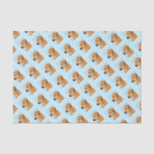 Papier Mousseline Tableau Rhodesian Ridgeback - Art Chien original