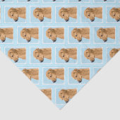Papier Mousseline Tableau Rhodesian Ridgeback - Art Chien original (Détail)