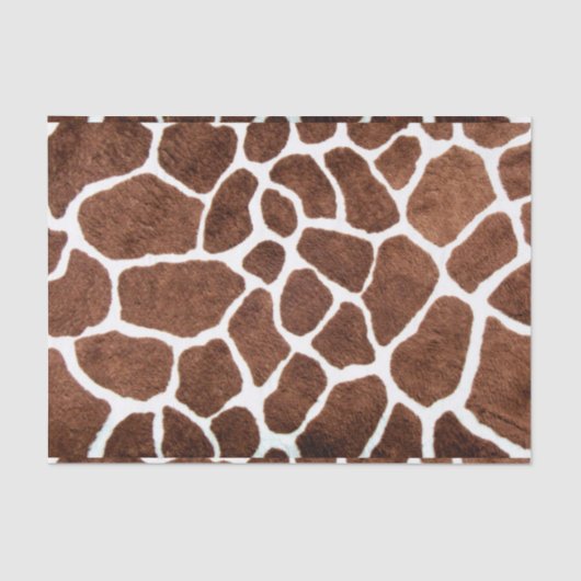 Papier Mousseline Taches de girafe (Recto)