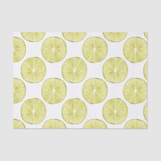 Papier Mousseline Taco à propos de ça | Motif de chaux (Recto)