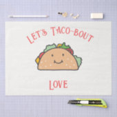 Papier Mousseline Taco-bout Amour Personnalisable (Artisanat)