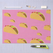 Papier Mousseline Taco Mardi Design - Papier Tissu (Artisanat)