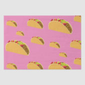 Papier Mousseline Taco Mardi Design - Papier Tissu (Recto)