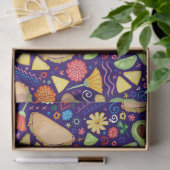 Papier Mousseline Tacos de fiesta sur la nourriture mexicaine de (Cadeau)