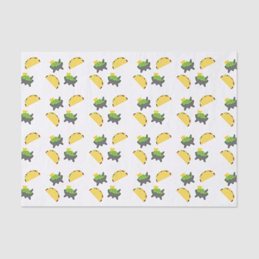 Papier Mousseline Tacos et Guacamole (Recto)