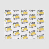 Papier Mousseline Tacos et Tequila (Recto)