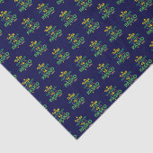 Papier Mousseline Tagalog Philippines Spirit of Christmas (Détail)