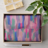 Papier Mousseline Tailles roses Abstraites (Cadeau)