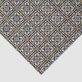 Papier Mousseline Talavera Carrelage Cinco (Détail)