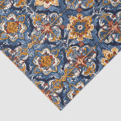 Papier Mousseline Talavera Espagnol Carreaux mexicains (Détail)