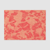 Papier Mousseline Tangerine Zeal Carrelage d'art (Recto)