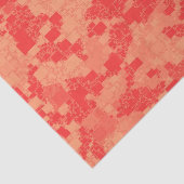 Papier Mousseline Tangerine Zeal Carrelage d'art (Détail)