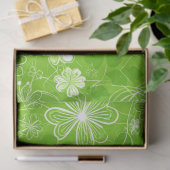 Papier Mousseline Tangle of Clovers (Cadeau)