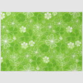 Papier Mousseline Tangle of Clovers (Recto)