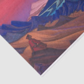 Papier Mousseline Tanglha, Chanson de Shambhala par Nicholas Roerich (Détail)