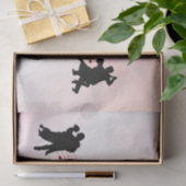 Papier Mousseline Tango Dances I Heart New Twist Design (Cadeau)