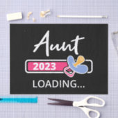 Papier Mousseline Tante 2023 Chargement I - Promu À Tante (Artisanat)