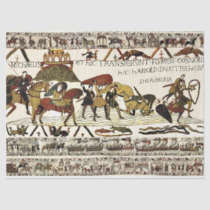 Papier Mousseline TAPESTRE BAYEUX William au Mont Saint-Michel
