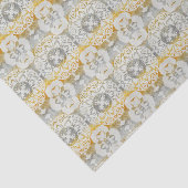 Papier Mousseline Tapisserie Rosette II (Détail)