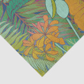 Papier Mousseline Tapisserie tropicale II (Détail)