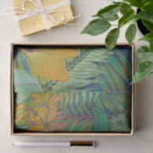 Papier Mousseline Tapisserie tropicale II (Cadeau)