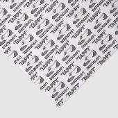 Papier Mousseline Tappy Joyeux Anniversaire Danse Professeur Tap Cha (Détail)